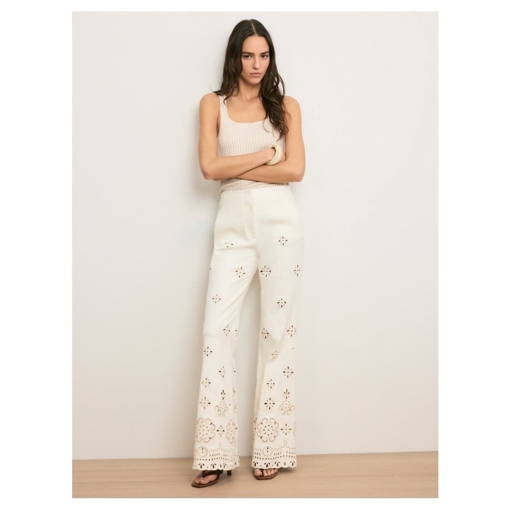 veronica beard Komi Pants Size 0 Eyelet